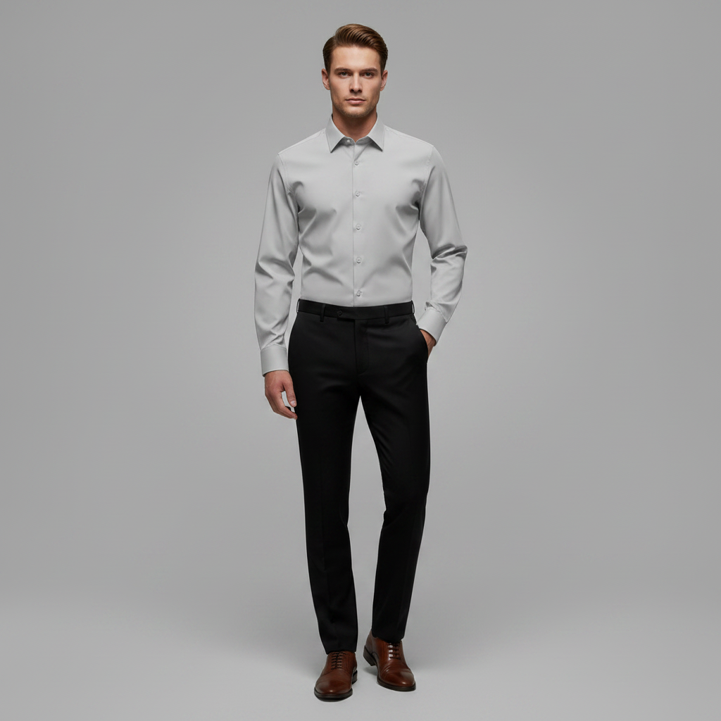 Camicia Antirughe Elegante da Uomo | Camicie Uomo Fashion