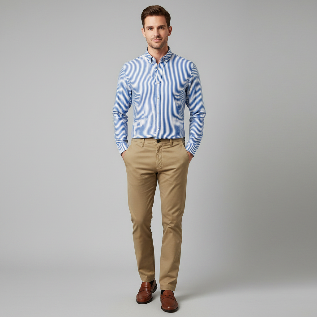 Camicia a Righe Antonio | Camicia Uomo Elegante