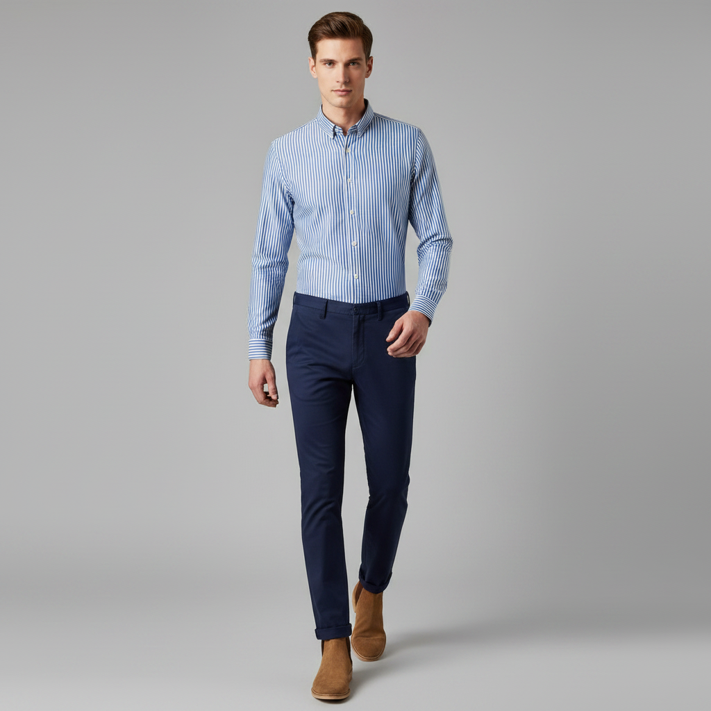 Camicia a Righe Antonio | Camicia Uomo Elegante