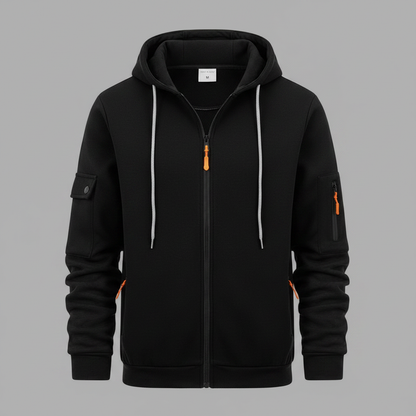 Felpa con Cappuccio da Uomo | Felpa Casual con Zip