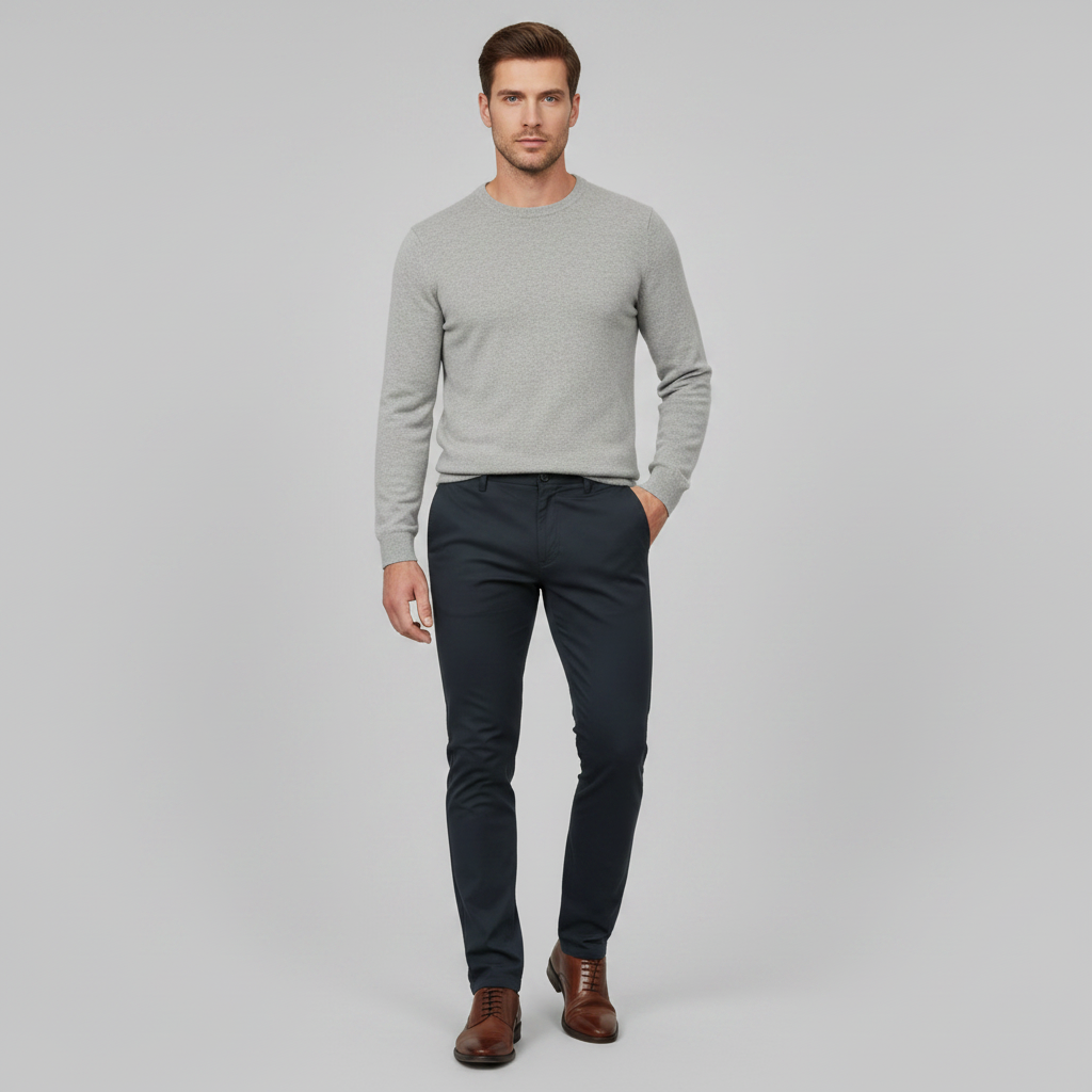 Pantaloni Chino Slim Fit Albert | Pantaloni Uomo Estivi