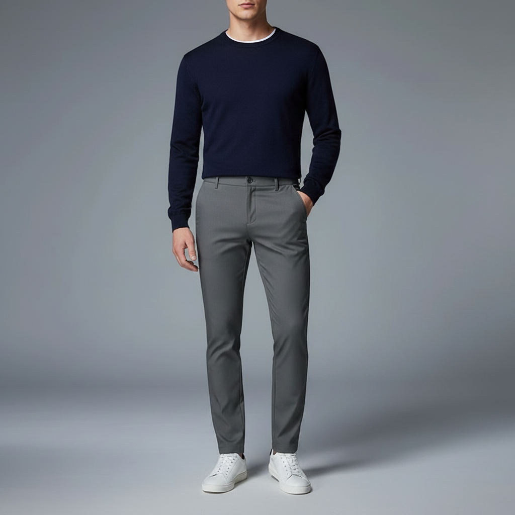Pantaloni Slim Fit Saul | Pantaloni da Uomo Eleganti