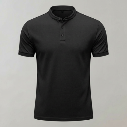 Polo Manica Lunga Uomo Elegante | Stile Casual Bianco