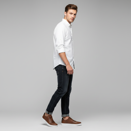 Sneakers Basse Uomo Eleganti | Scarpe da Ginnastica Casual