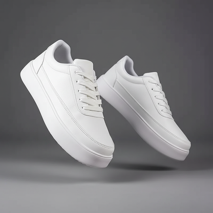 Sneakers Bianche con Plateau | Scarpe da Ginnastica Uomo