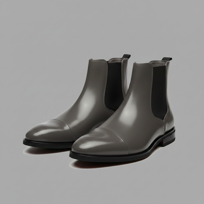 Stivaletti Chelsea Uomo | Calzature Impermeabili in Pelle